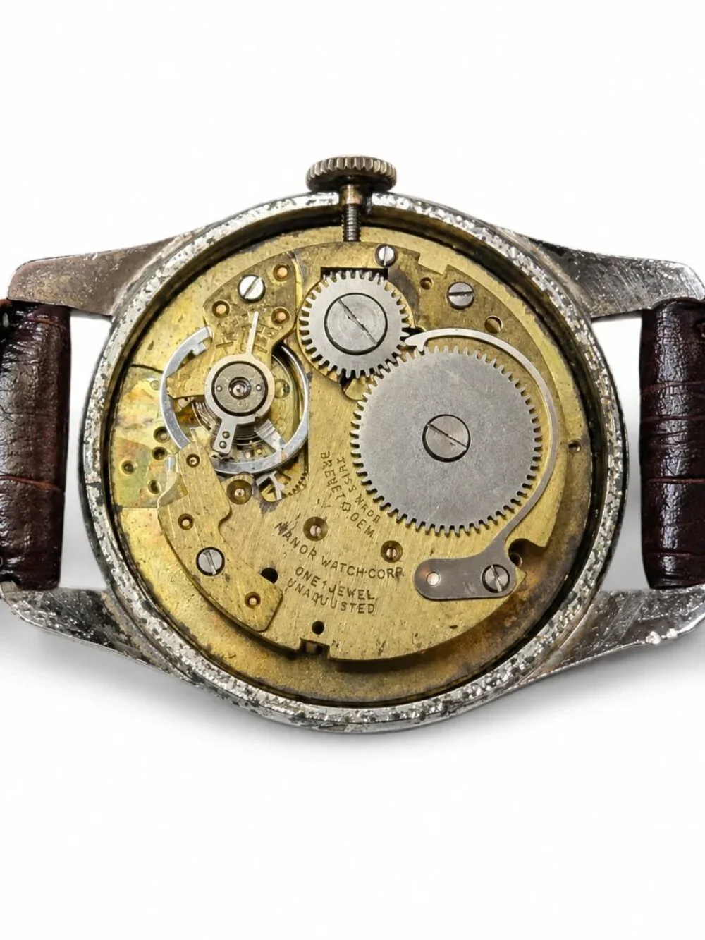 Vintage Windsor Genève Swiss Manual-Wind Watch – Serviced – Circa 1940s/1950s